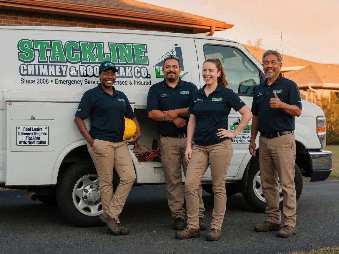 Chimney flashing repair company in Trivoli, IL